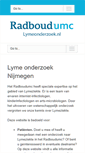 Mobile Screenshot of lymeonderzoek.nl